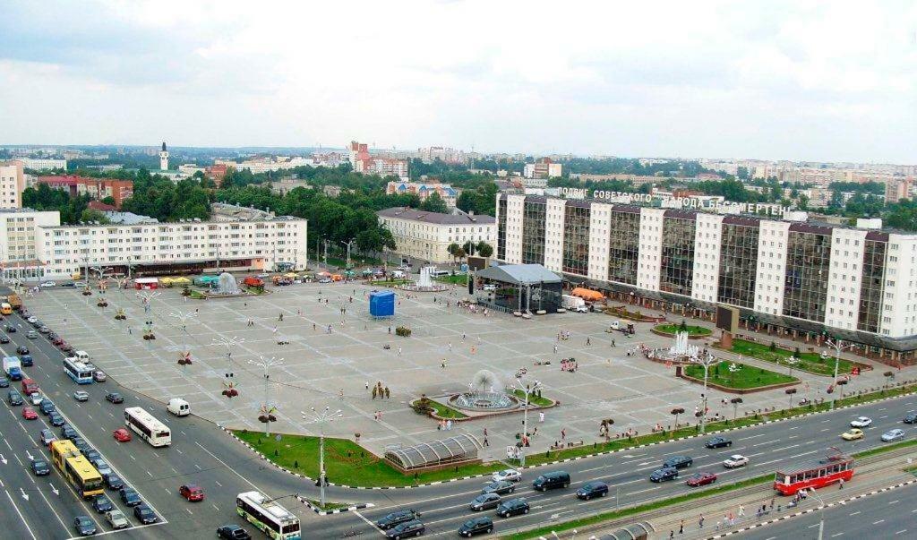 ויטבסק Apartments On Ploschad Pobedi Moskovsky Prospekt 8 מראה חיצוני תמונה